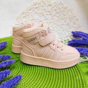 Хайтопи демісезонні для дівчинки Fashion 30 р рожеві 019529 фото