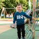 Костюм для хлопчика 92-98 Бро тринитка синій 027292 фото 1