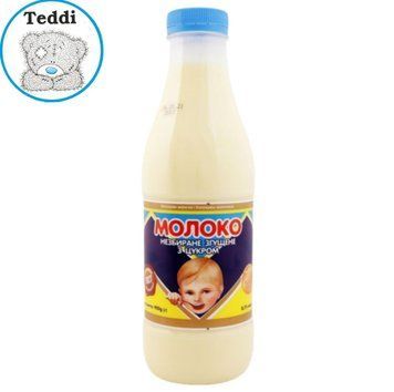 Молоко згущене з цукром (ДСТУ) 900г. пет-пляшка Первомайський МКК 2745327259 фото