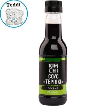 Соус соєвий "Теріякі" 200 мл тм "КІМ СНІ" 4820244500199 фото