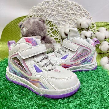Хайтопи кросівки для дівчинки білі 31р Sport (019360) 019360 фото