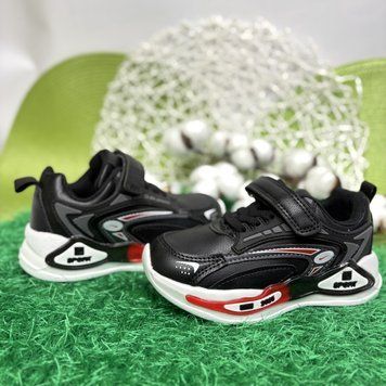 Кросівки дитячі для хлопчика чорні 30р OIQV Sport (018478) 26 018478 фото