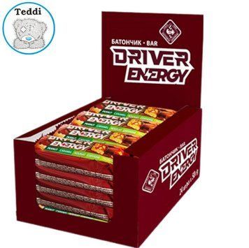 Батончик "Driver" 24*40г. (ціна за 1 блок 24шт.) 4823103006269 фото