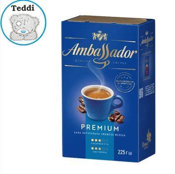 Кава в зернах Ambassador Premium, 1 кг 2872188618 фото